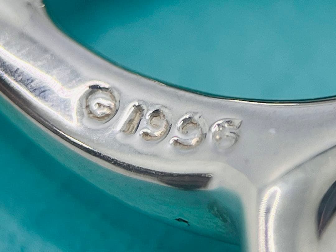 c217 美品　希少　1996 オールドティファニー　プルメリア　ブローチ