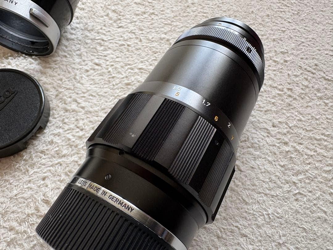 年末セール 元箱フード付き Leica TELE ELMAR 135mm f4