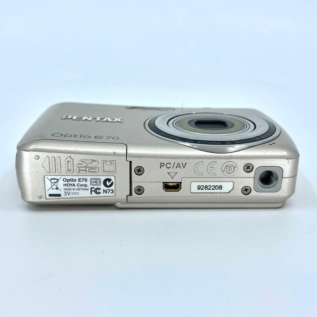 【スマホ転送セット】PENTAX OPTIO E70 オールドコンデジ