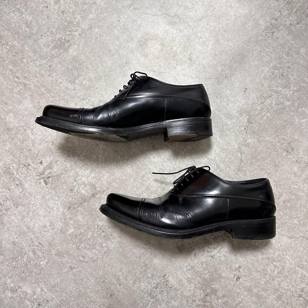靴 00s prada archive leather dress shoes