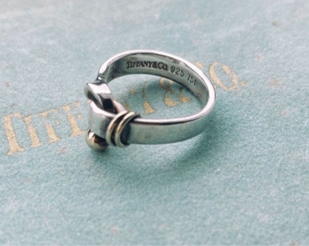 Tiffany & Co. 925リング 結び目デザイン