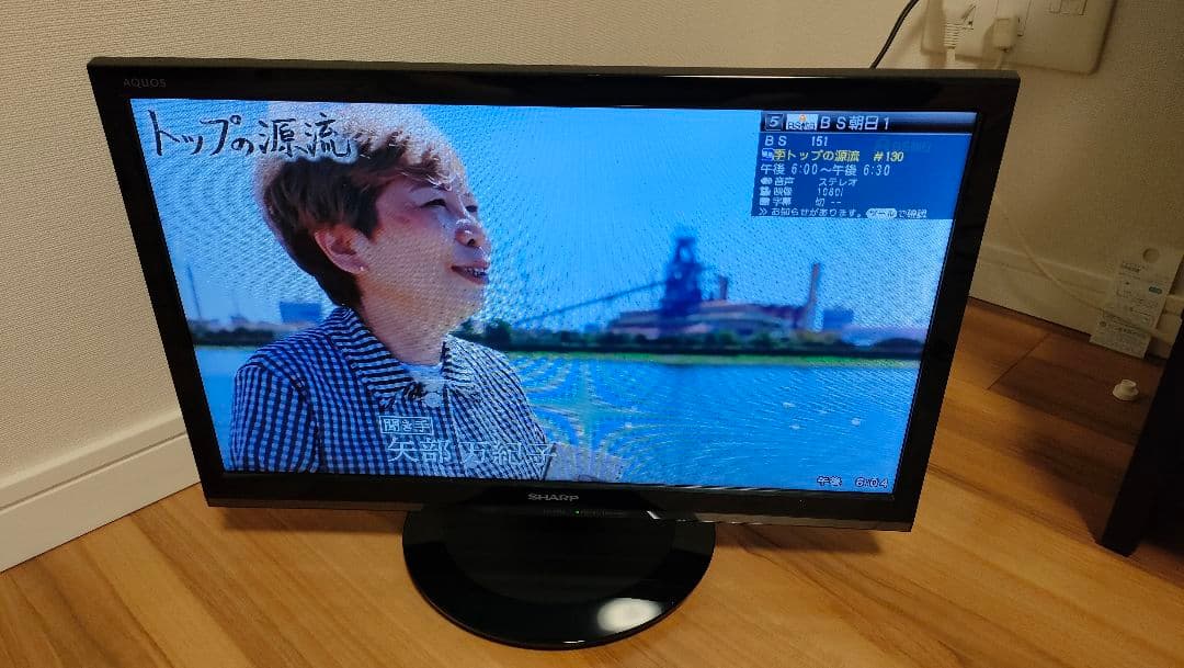 SHARP LC-19P5-B 19インチ液晶テレビ本体