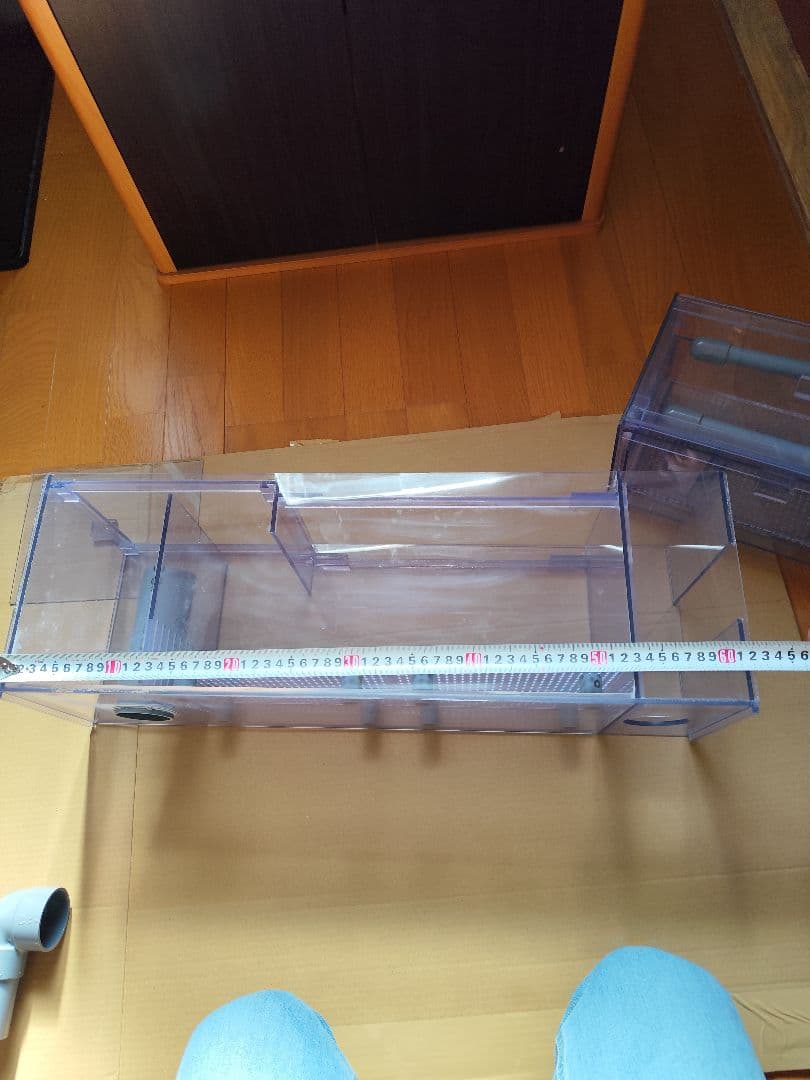 Nアクリル水槽上部フィルター 60cm