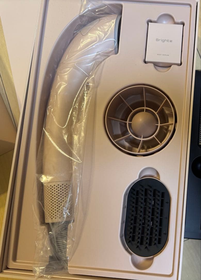 あーちゃん Brighte シャワードライヤー　くすみピンク