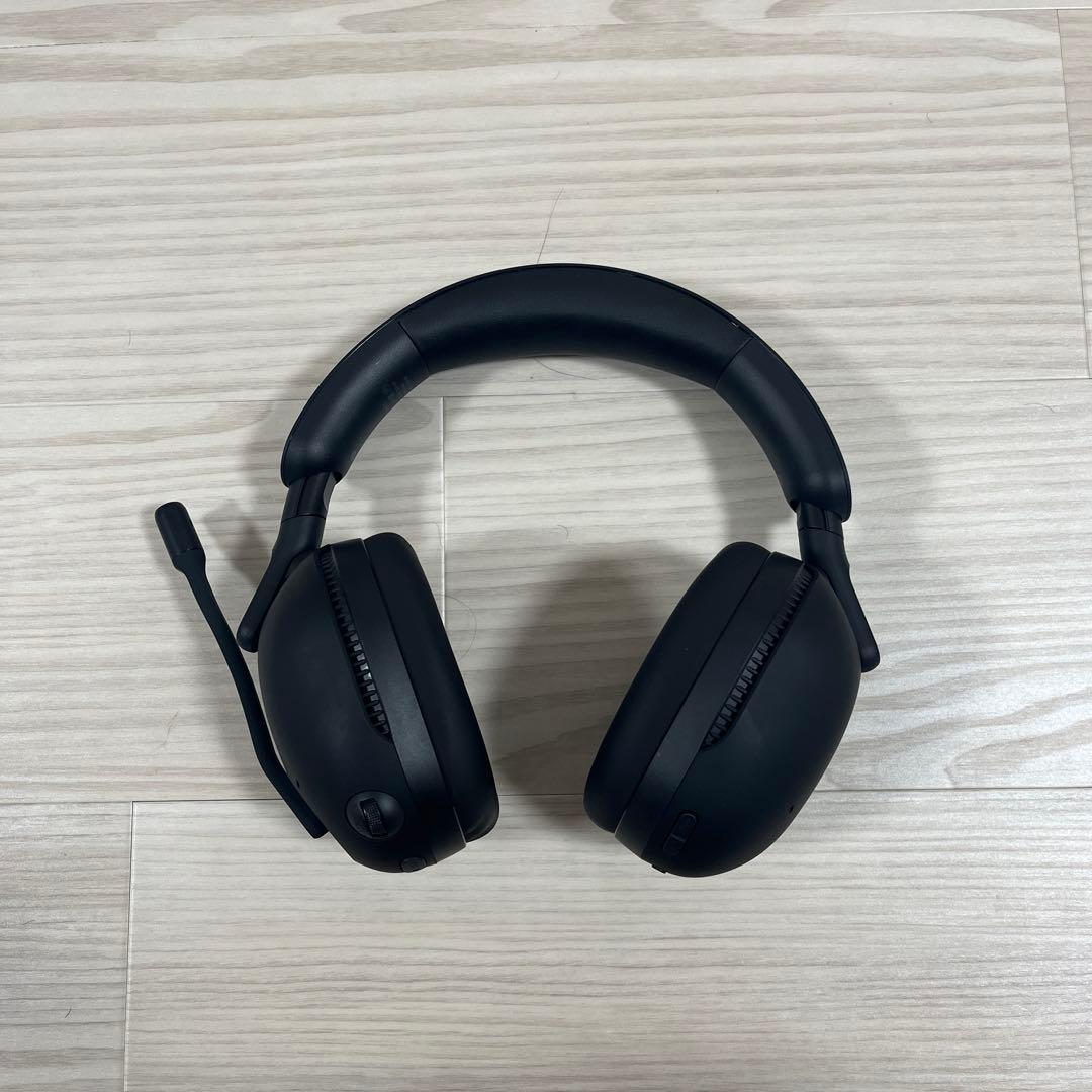 v*r様 ブラック ワイヤレスヘッドホン オーバーイヤー型