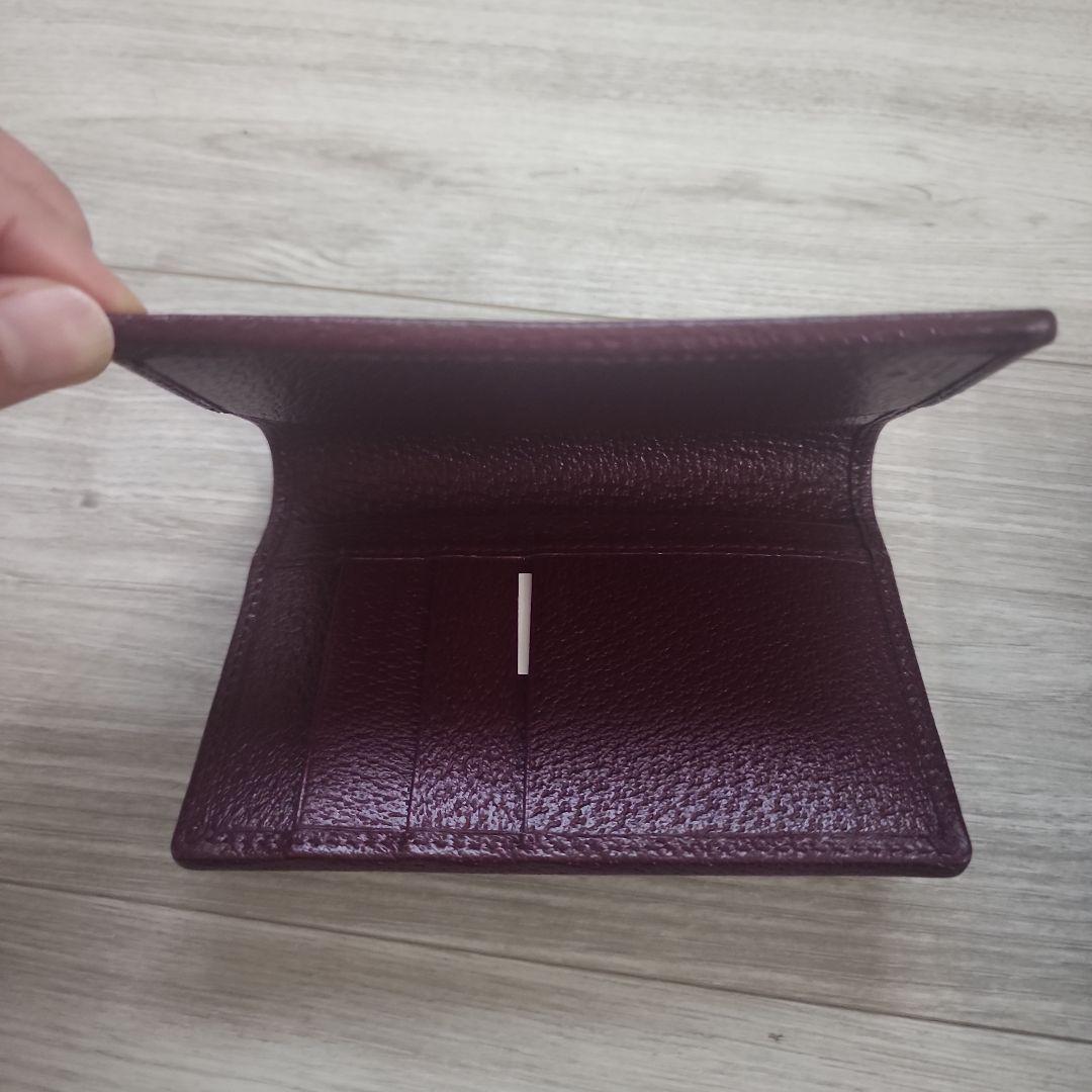 GUCCI パスポートケース ボルドー
