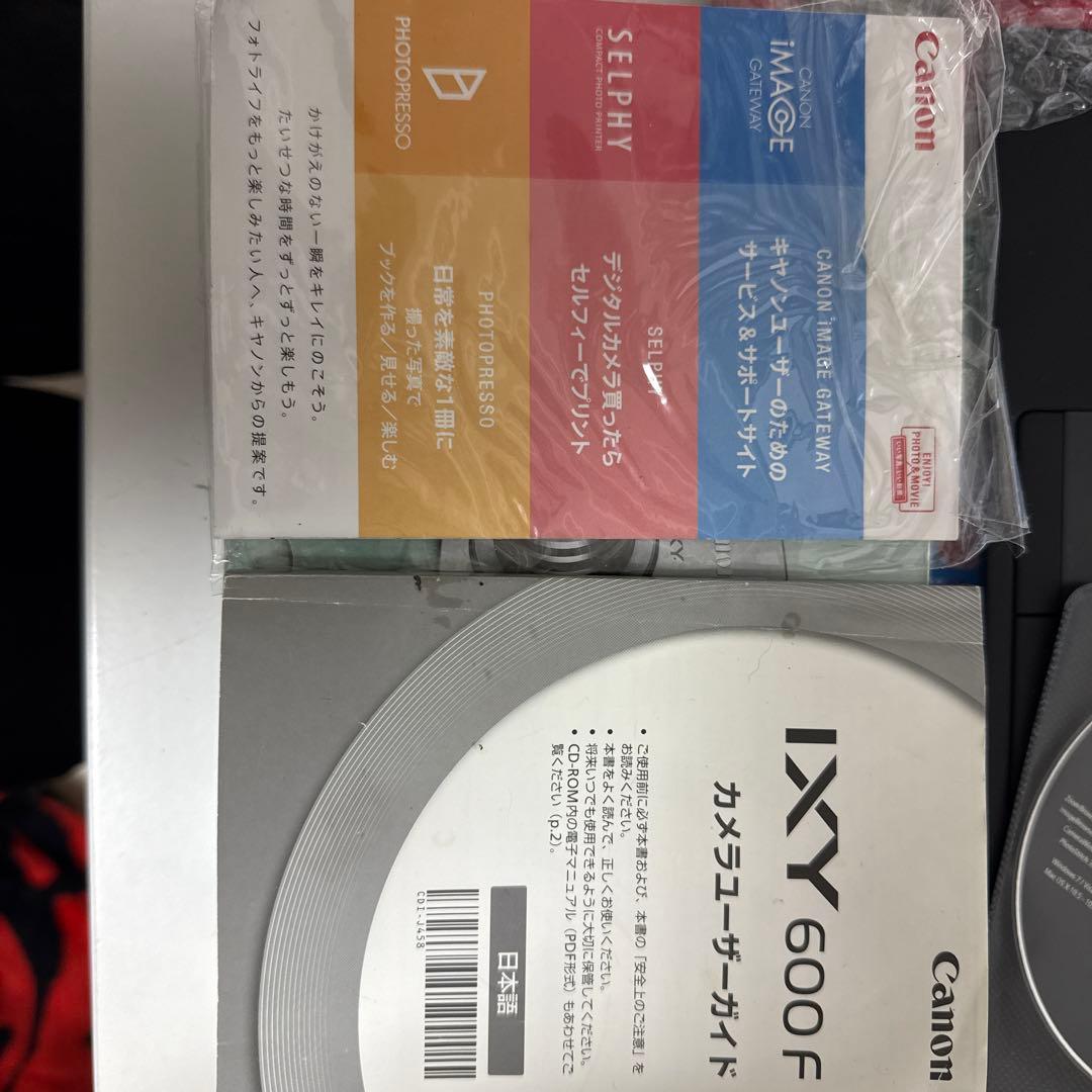 Canon IXY 600F パープル 箱取説付き