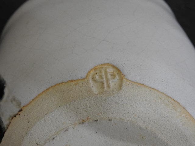 清水卯一　二彩灰皿　共箱　MA１５６