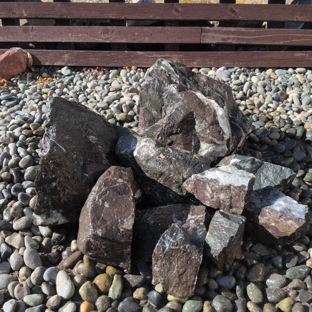 万天石　10石セット 3　水槽　アクアリウム　レイアウト　ADA　水草　砂利