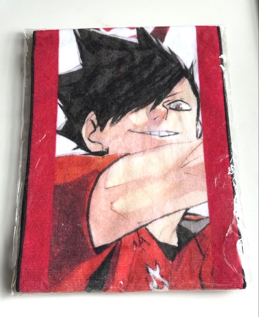 ハイキュー　黒尾鉄朗　フルカラーマフラータオル　heroes バースデイ