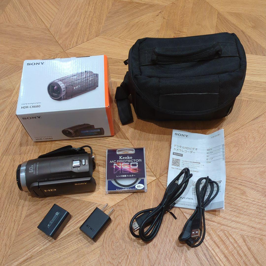 SONY ソニー ビデオカメラ Handycam HDR-CX680