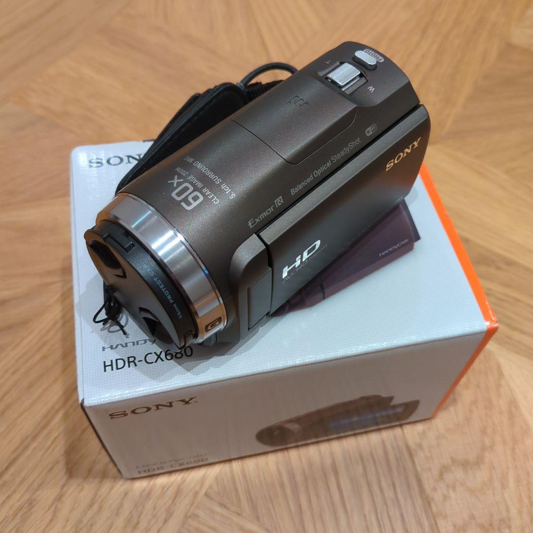 SONY ソニー ビデオカメラ Handycam HDR-CX680