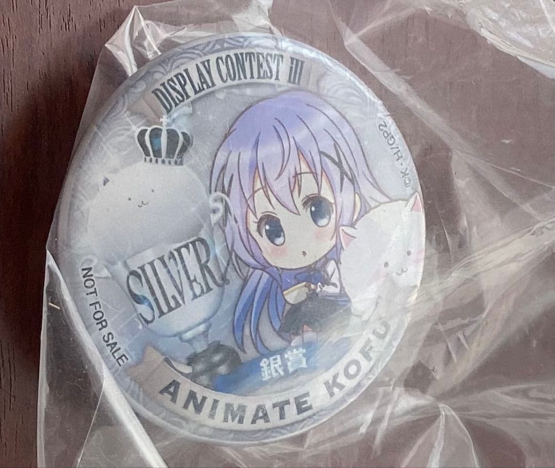 ご注文はうさぎですか ごちうさ チノ 缶バッジ 缶バッチ ディスプレイコンテスト