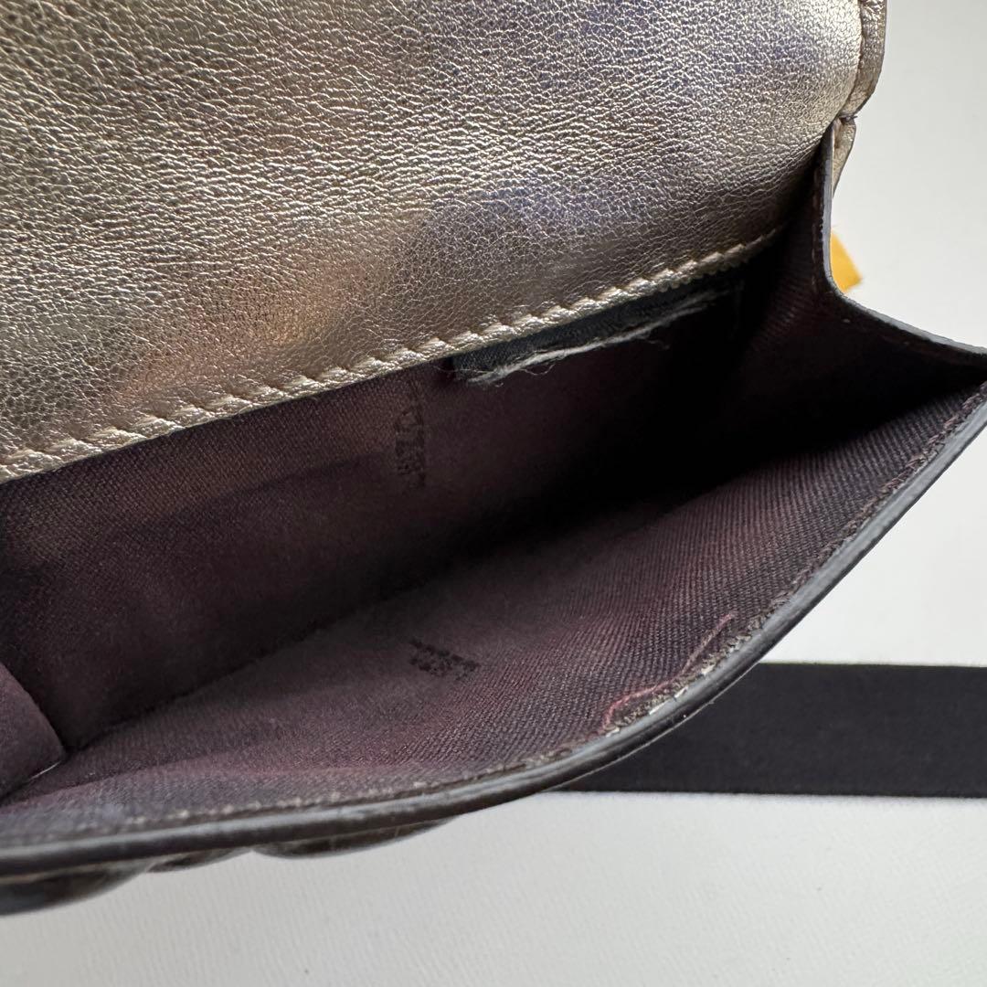 【美品】 41 FENDI フェンディ 3つ折り財布