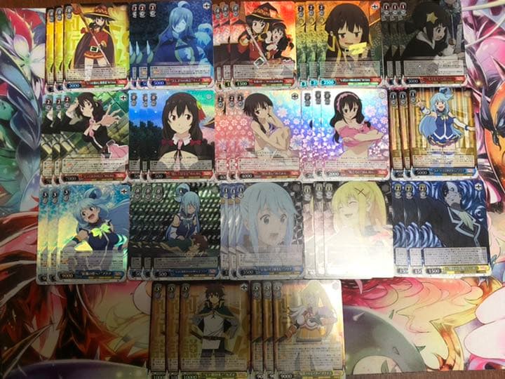 ヴァイスシュヴァルツ　このすば　紅伝説　SR RRR 全種セット