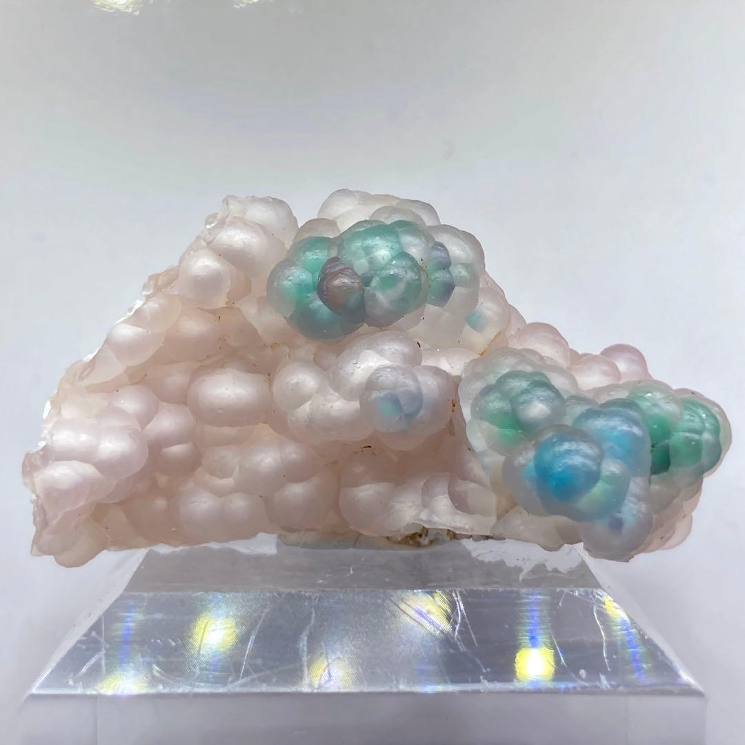 ポ*ー様 『2022年発見』　クリソコラインカルセドニー　原石　鉱物標本　天然石