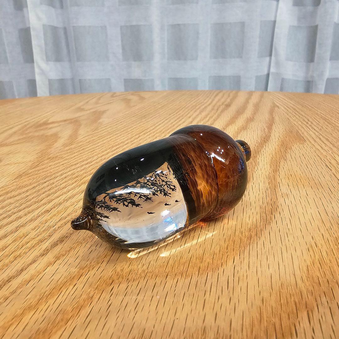 ★【新品】金津沙矢 ガラスのどんぐり sayaka★