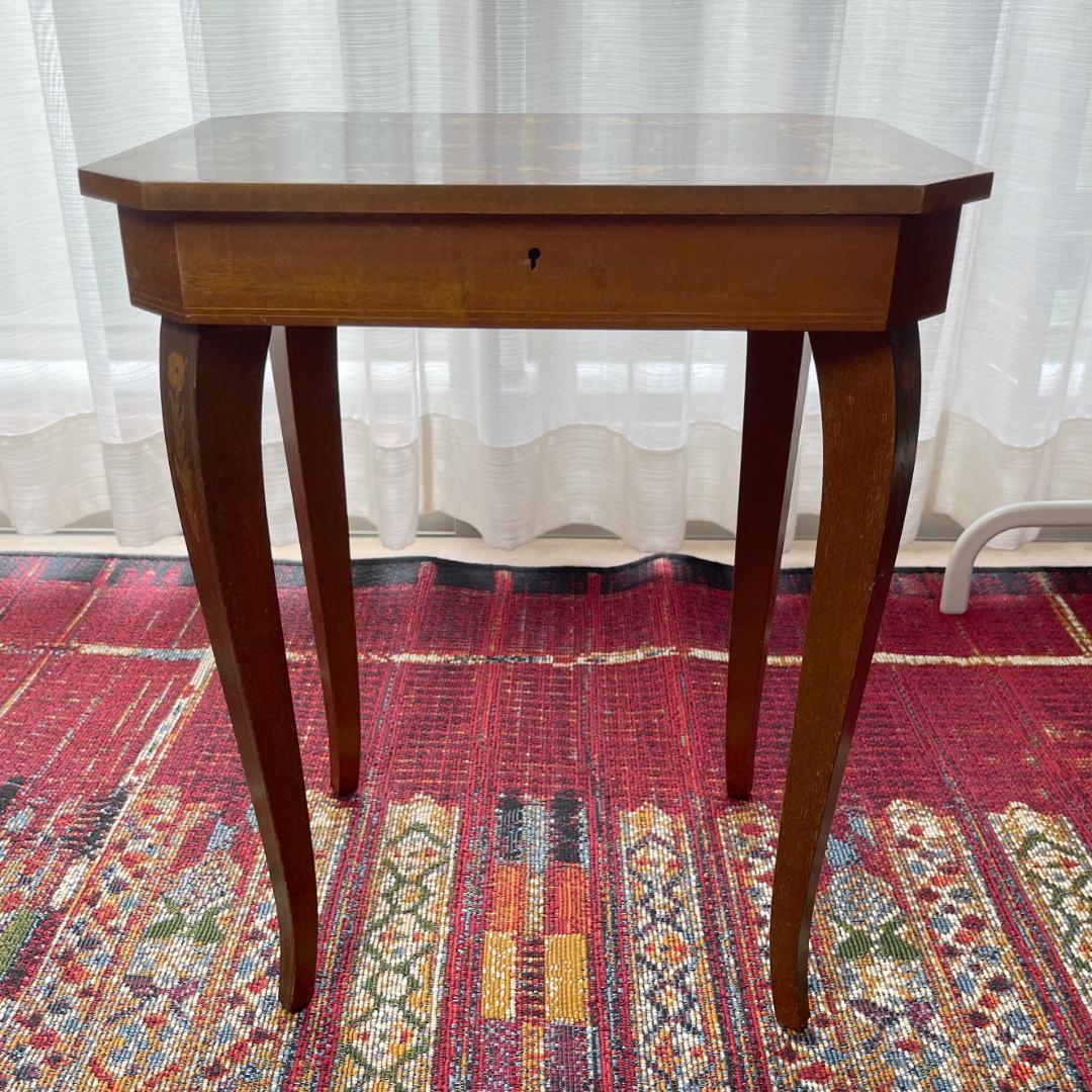 k*e様 REUGE イタリア製 オルゴール付き コンソールテーブル サイドテー