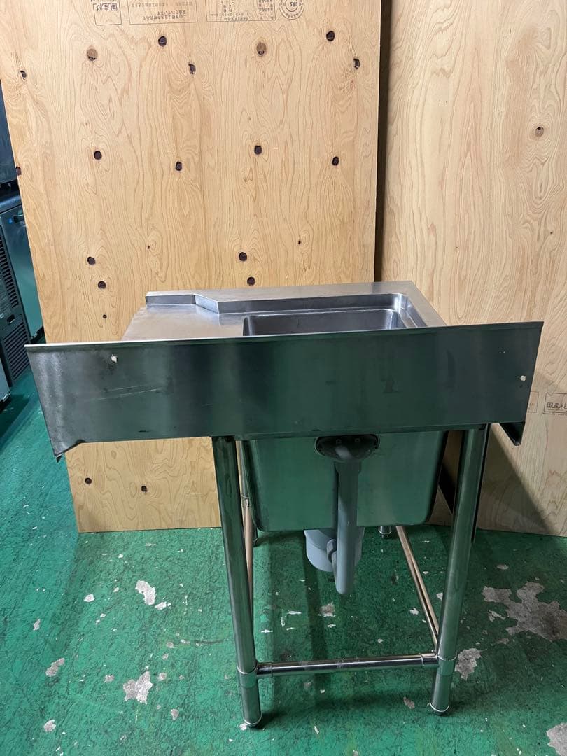 マルゼン右側ソルイド1槽シンク660x680x790(+150)