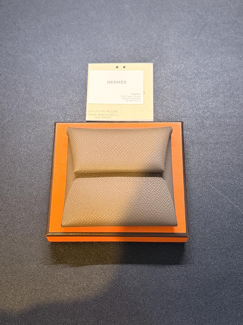 新品 HERMES バスティア エプソン ケース 小銭入れ