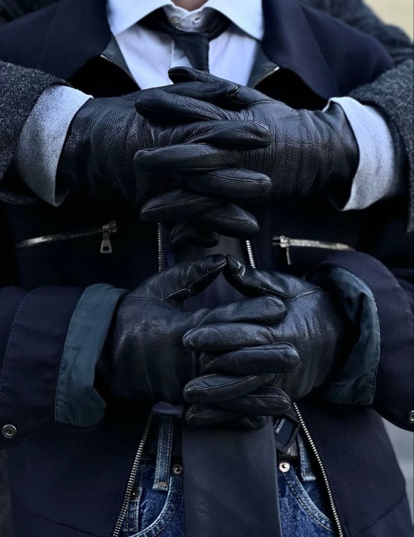 80s German Army Leather Gloves ドイツ軍　実物