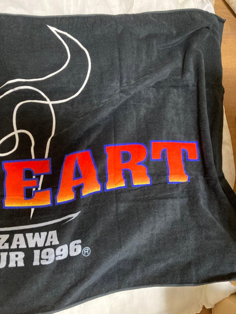 【超激レア•新品未使用】矢沢永吉　1996 ライブ　ビーチタオル　バスタオル　赤