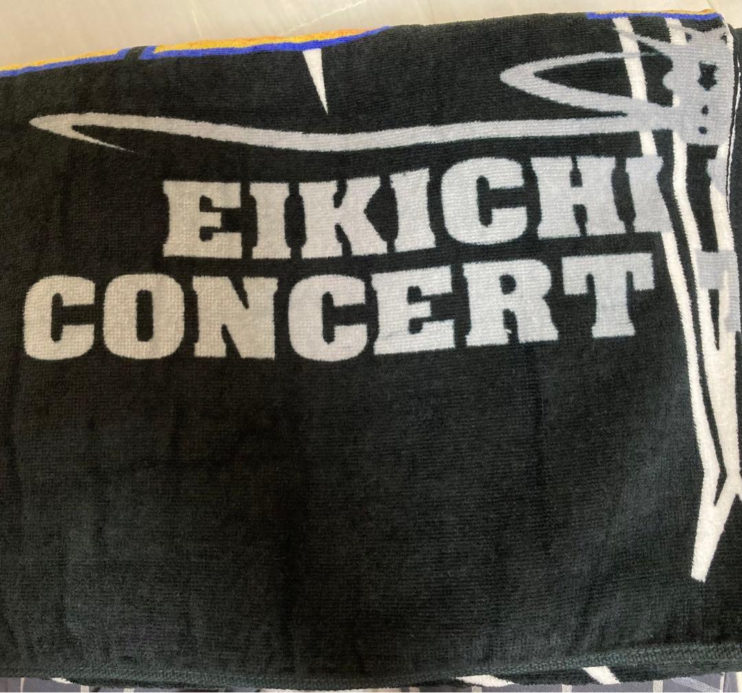 【超激レア•新品未使用】矢沢永吉　1996 ライブ　ビーチタオル　バスタオル　赤