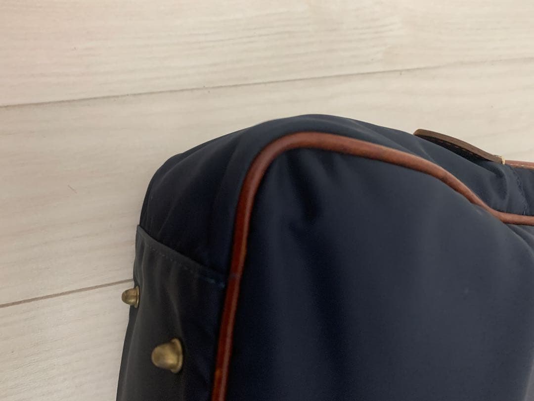 【美品オススメ】フェリージ1882 ビジネスバッグ　ネイビー