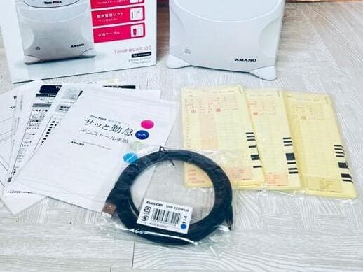 ★美品アマノ タイムレコーダ TimeP@CKⅢ-100 TP@C-70TC