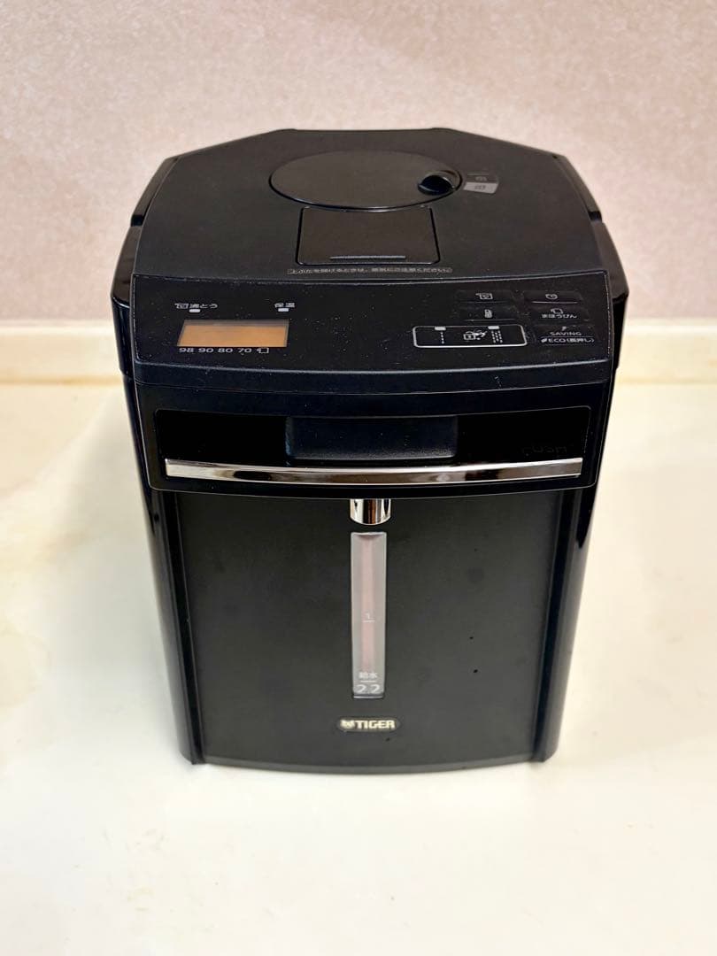 【美品・箱＆説明書あり】タイガー24年製　電気魔法瓶とく子さん 2.2L