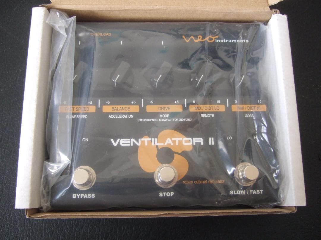 9V仕様 新品同様 Neo Instruments VENTILATOR II