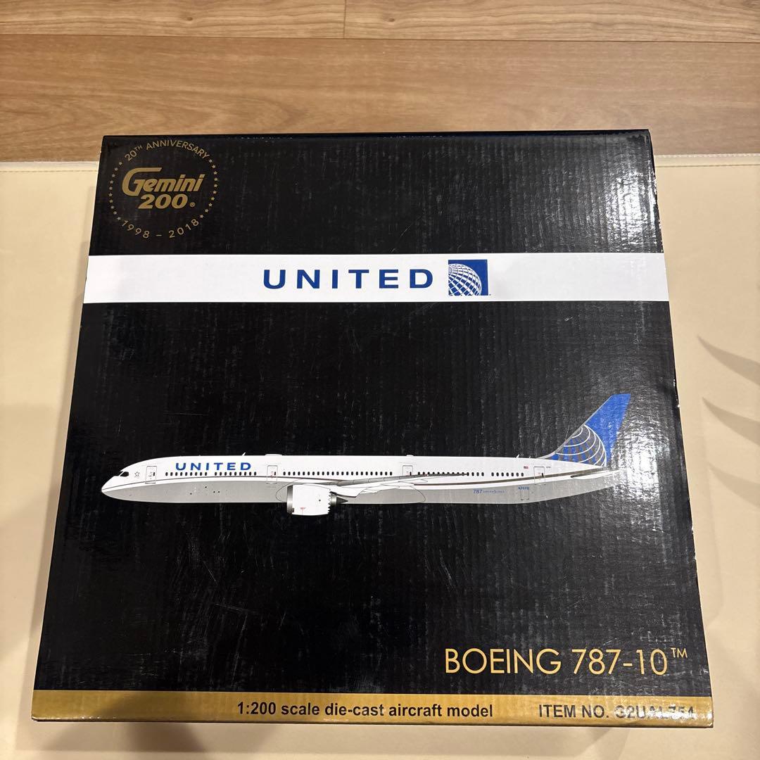 航空機・ヘリコプター Gemini200 UNITED 787-10