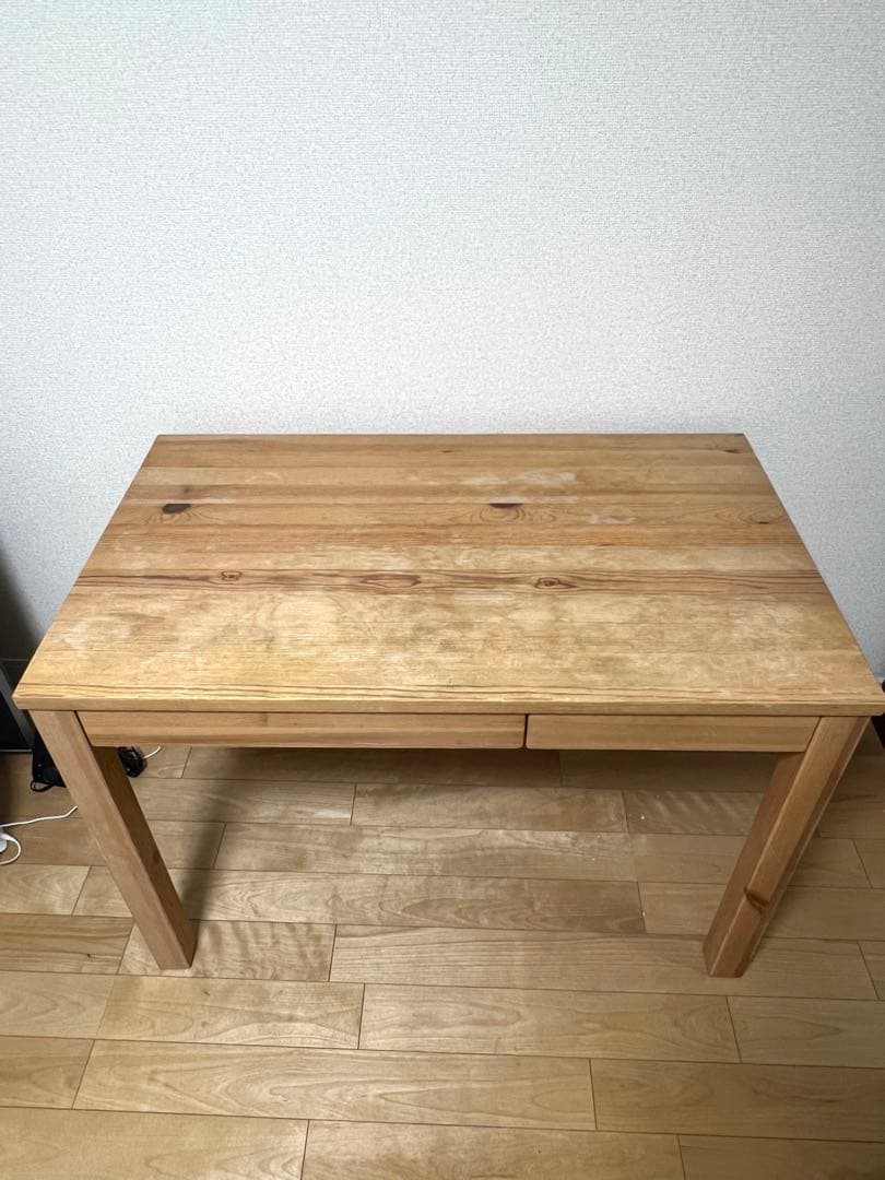 無印良品　廃盤品 木製デスク