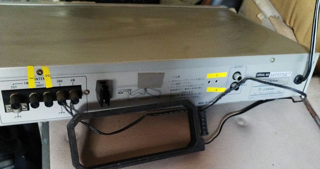 ピクター DDー99 チューナーとカセットデッキ