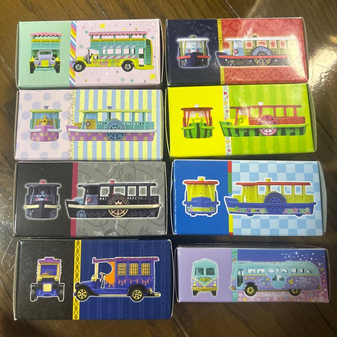 ディズニー　トミカ　スチーマーライン　クルーザー　オムニバスなど
