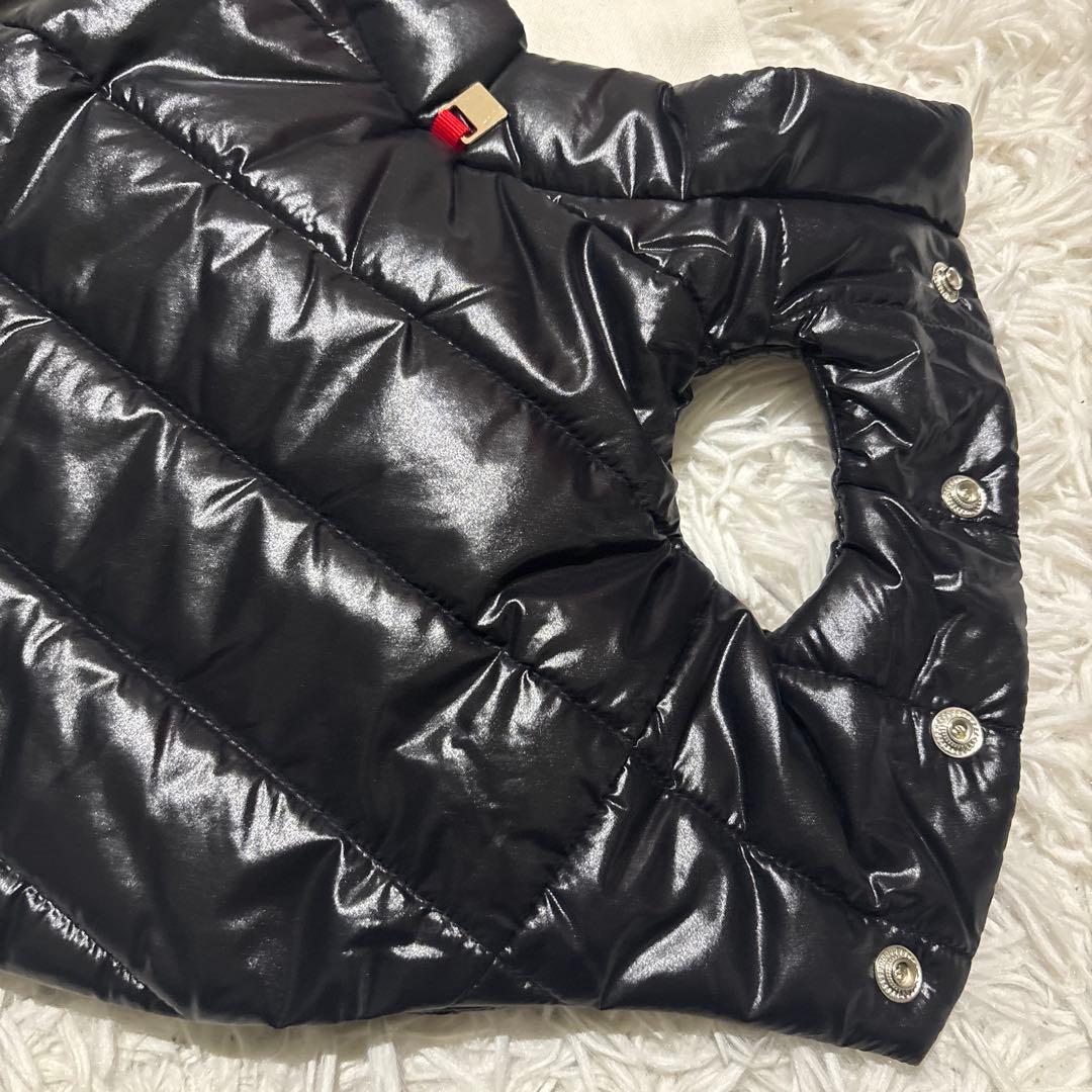 MONCLER & Poldo 犬服 ダウンジャケット 黒