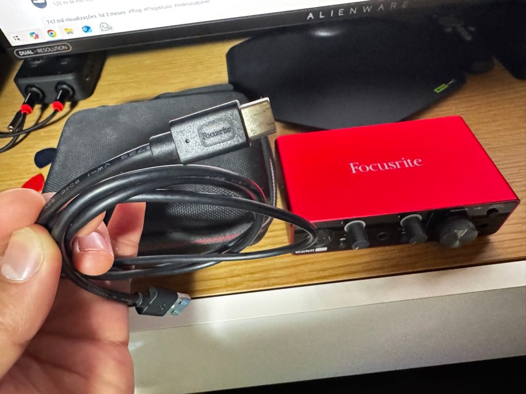 Focusrite オーディオインターフェース Scarlett Solo