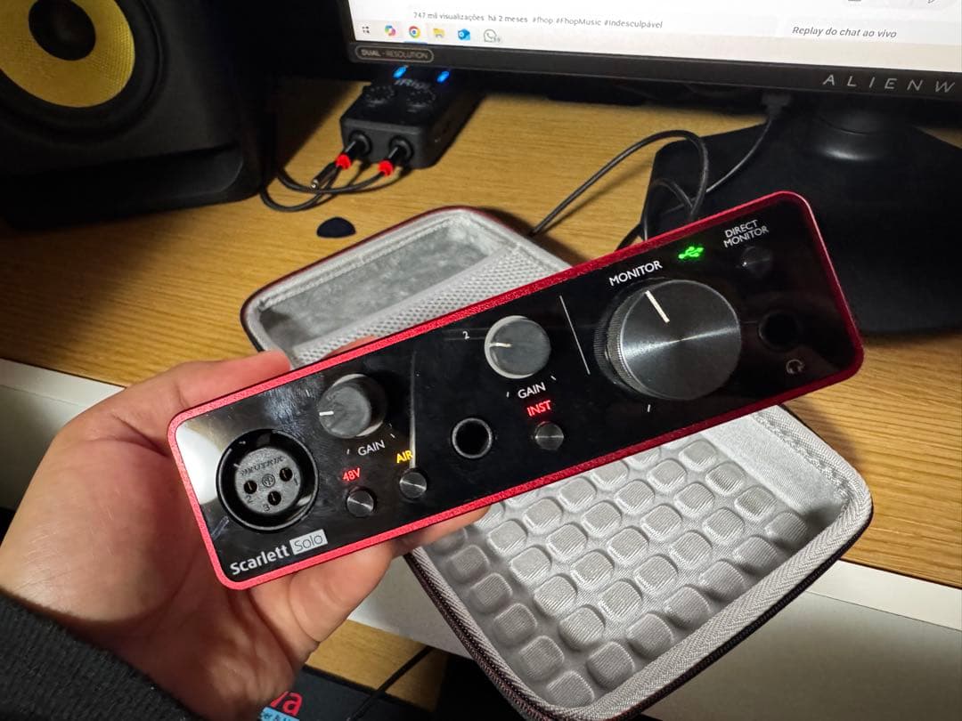 Focusrite オーディオインターフェース Scarlett Solo