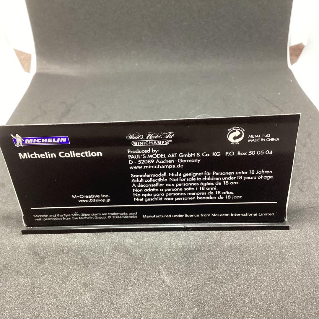 ミニチャンプス F1 マクラーレン MP4-19 キミ ライコネン West仕様