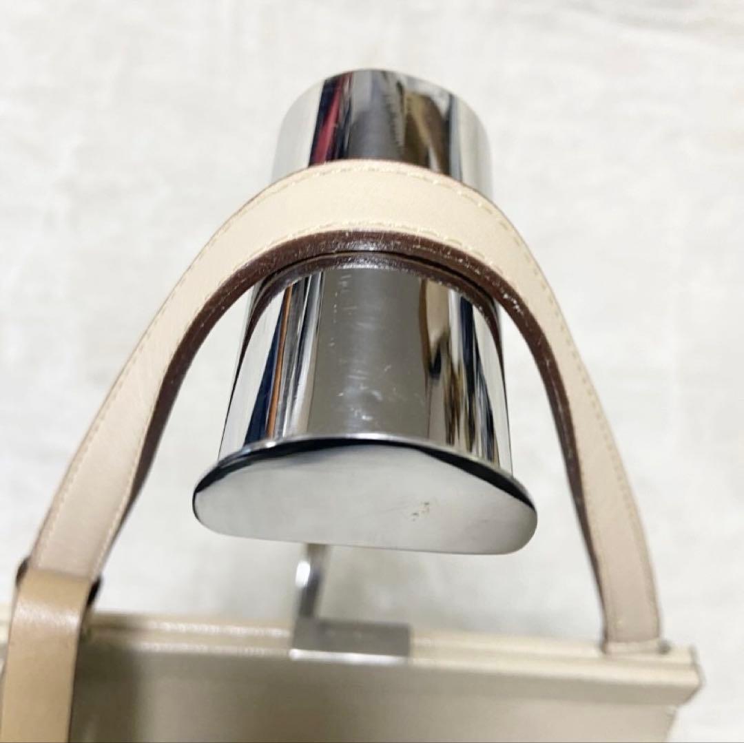 正規品　miumiu リボン　がま口　レザーバッグ　y2k archive