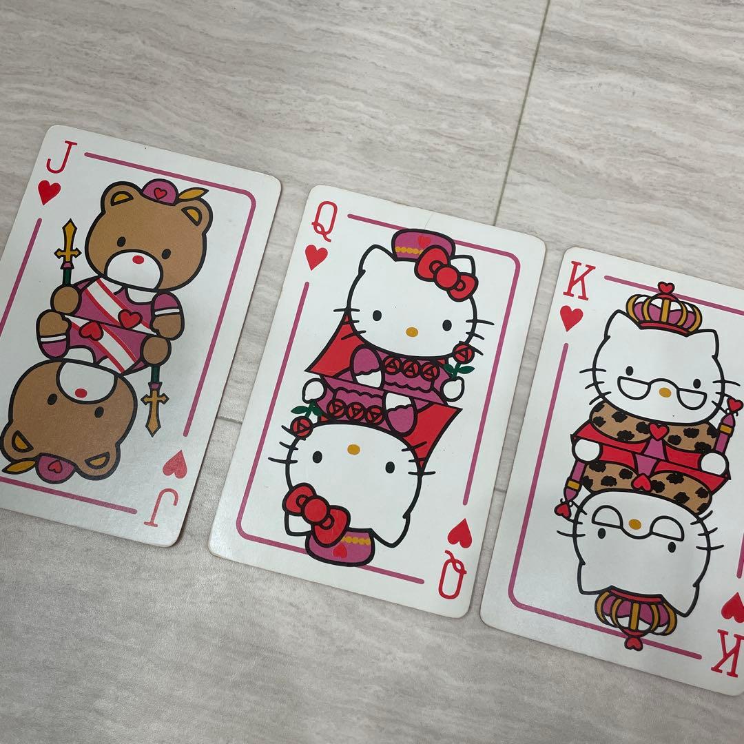 【超レア】ハローキティ クリスマス ビッグトランプ