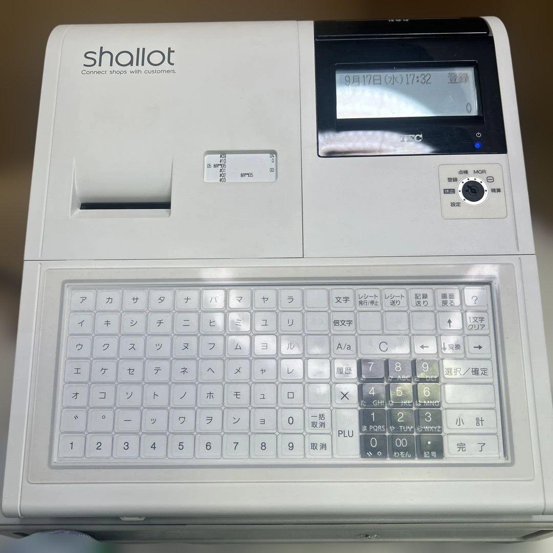 6524 2021年製 テック 飲食店向け レジスター FS-770 ホワイト