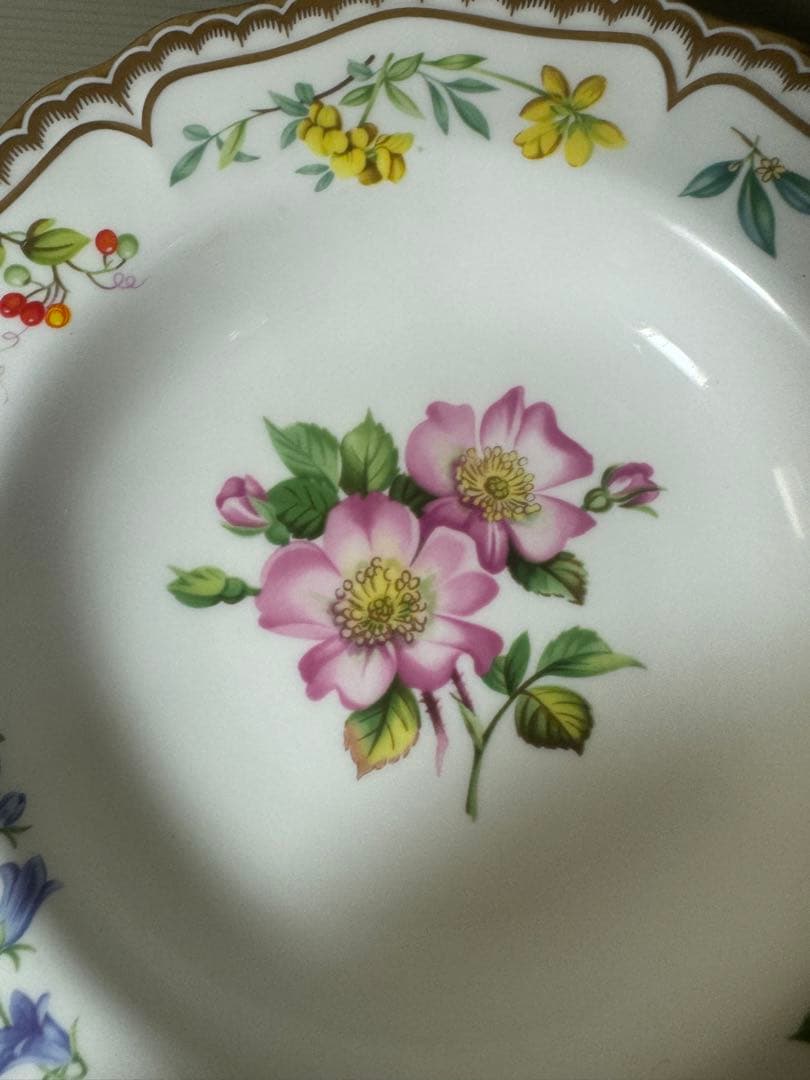 2353 英国製　ロイヤルウースター　【Sandringham】ディナープレート