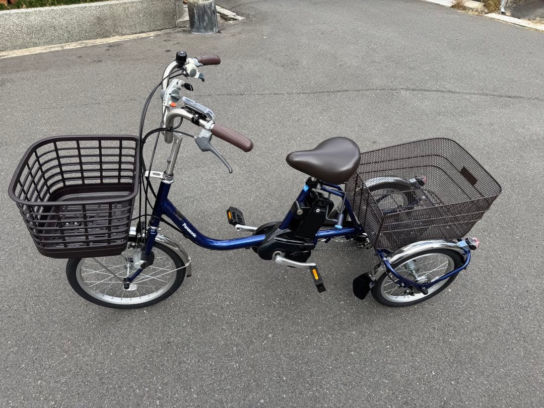 電動アシスト三輪自転車 パナソニック ビビライフ BE-FU831V