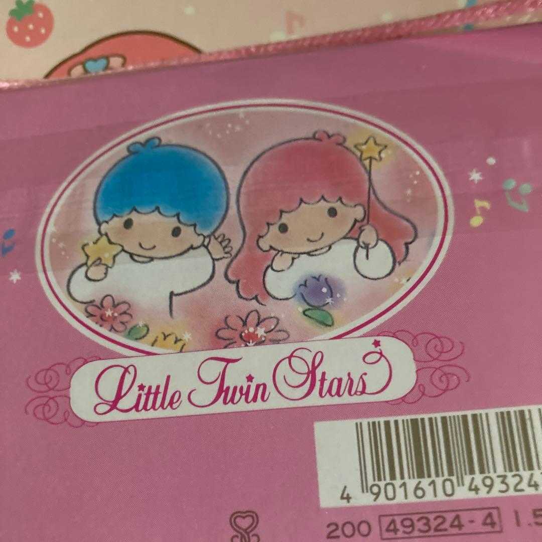 リトルツインスターズ ケース入り　メモ帳 1992 未開封　希少