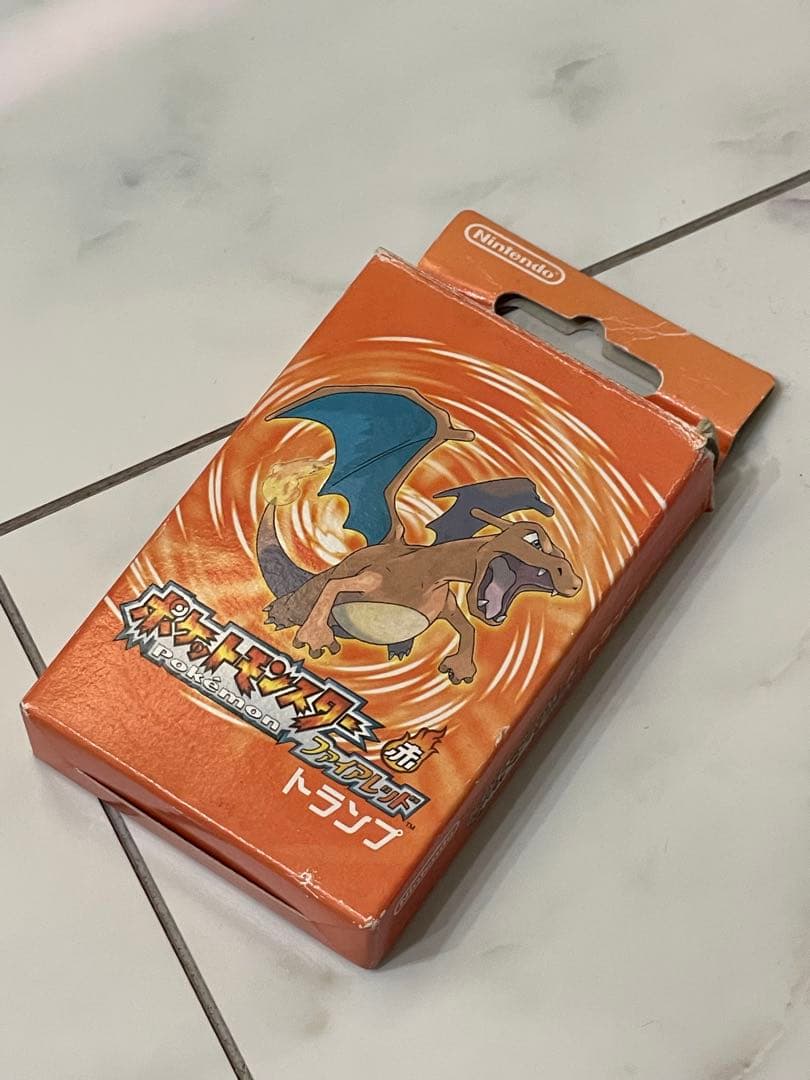 【激レア！】　【当時物！！】ポケットモンスター　ファイヤレッド　トランプ　（赤）