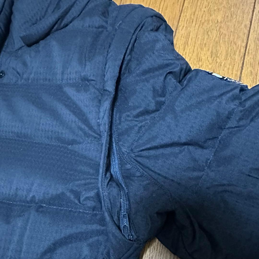 【ほぼ新品同様】パーリーゲイツ　ダウンジャケット　ブラック サイズ1