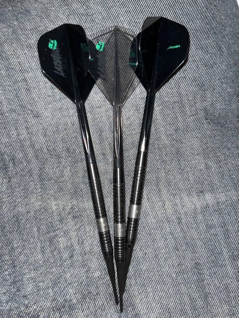 トリニダード LAZYバレル・フライト 3本セットハードケース、チップ付き