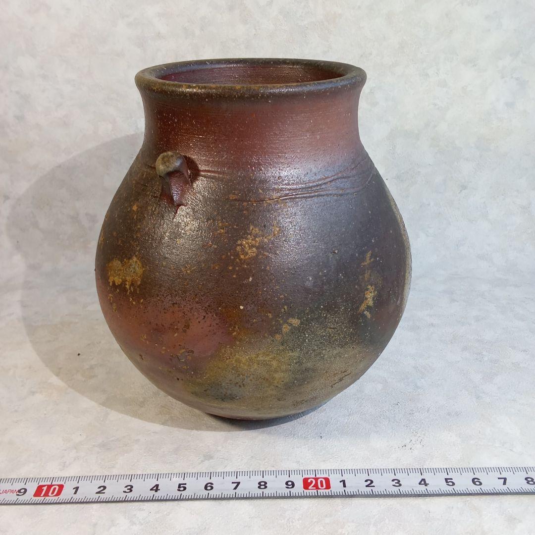 備前焼作家・松笠靖彦【備前　花器】