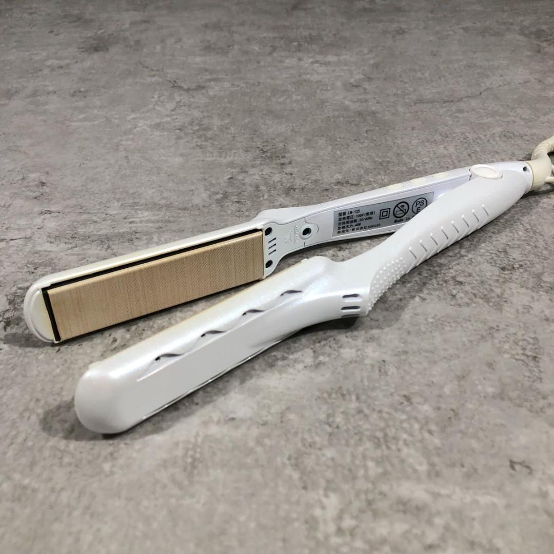 美品 絹女 KINUJO ヘアアイロン ストレートアイロン LM-125